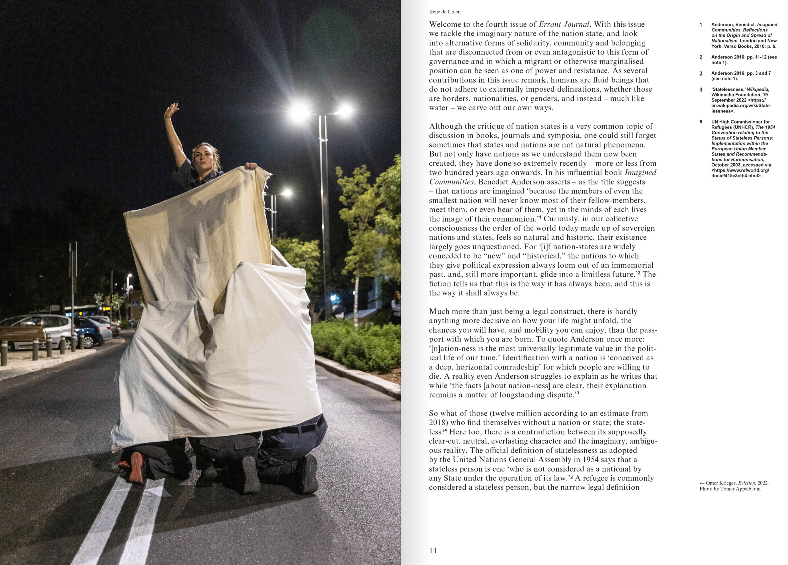 Errant Journal #4 States of Statelessness - Print - Image 3